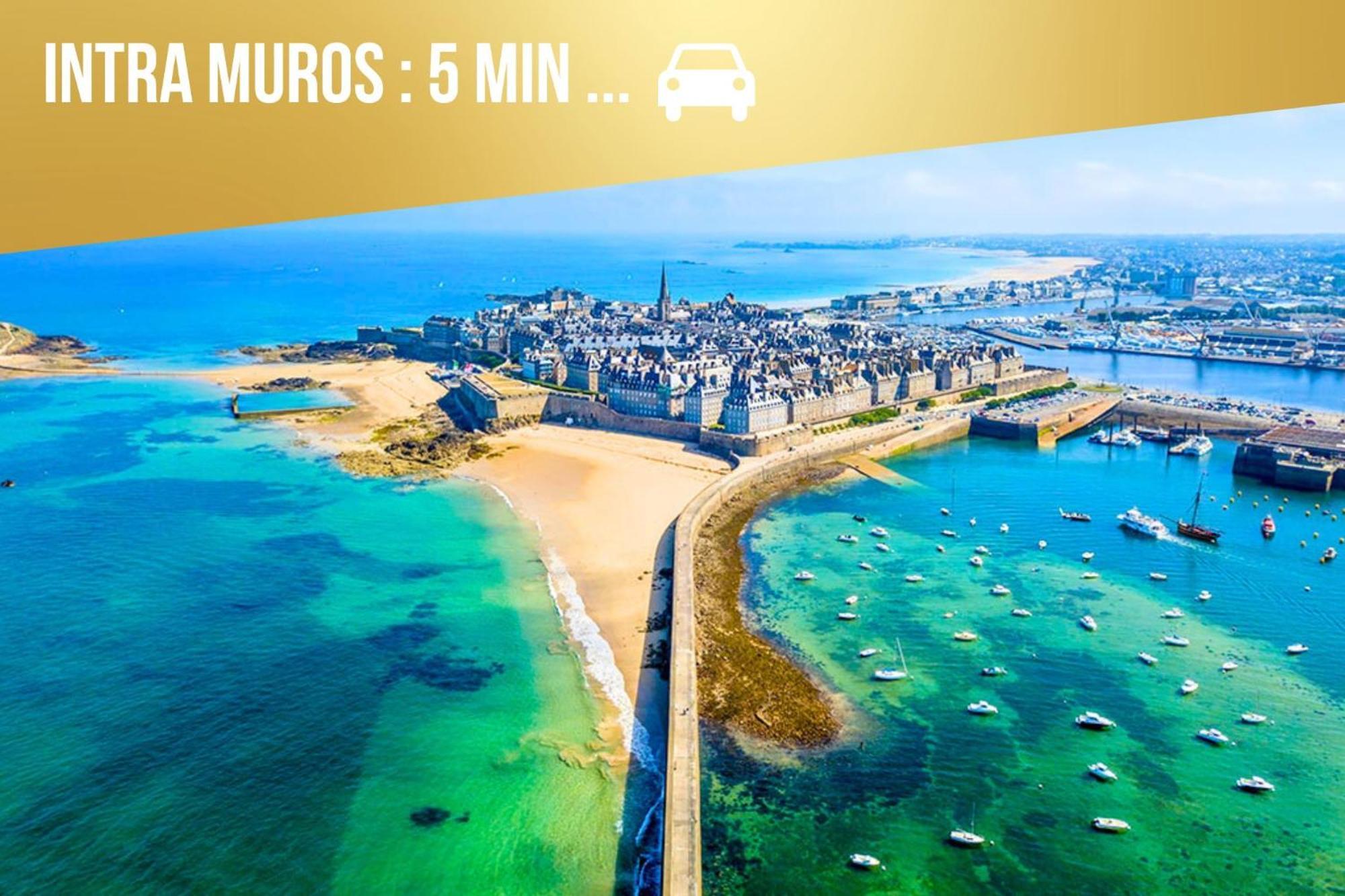 Layton - A 2 Min De La Plage, Du Sillon Et D'Intra Muros ! Saint-Malo Eksteriør billede