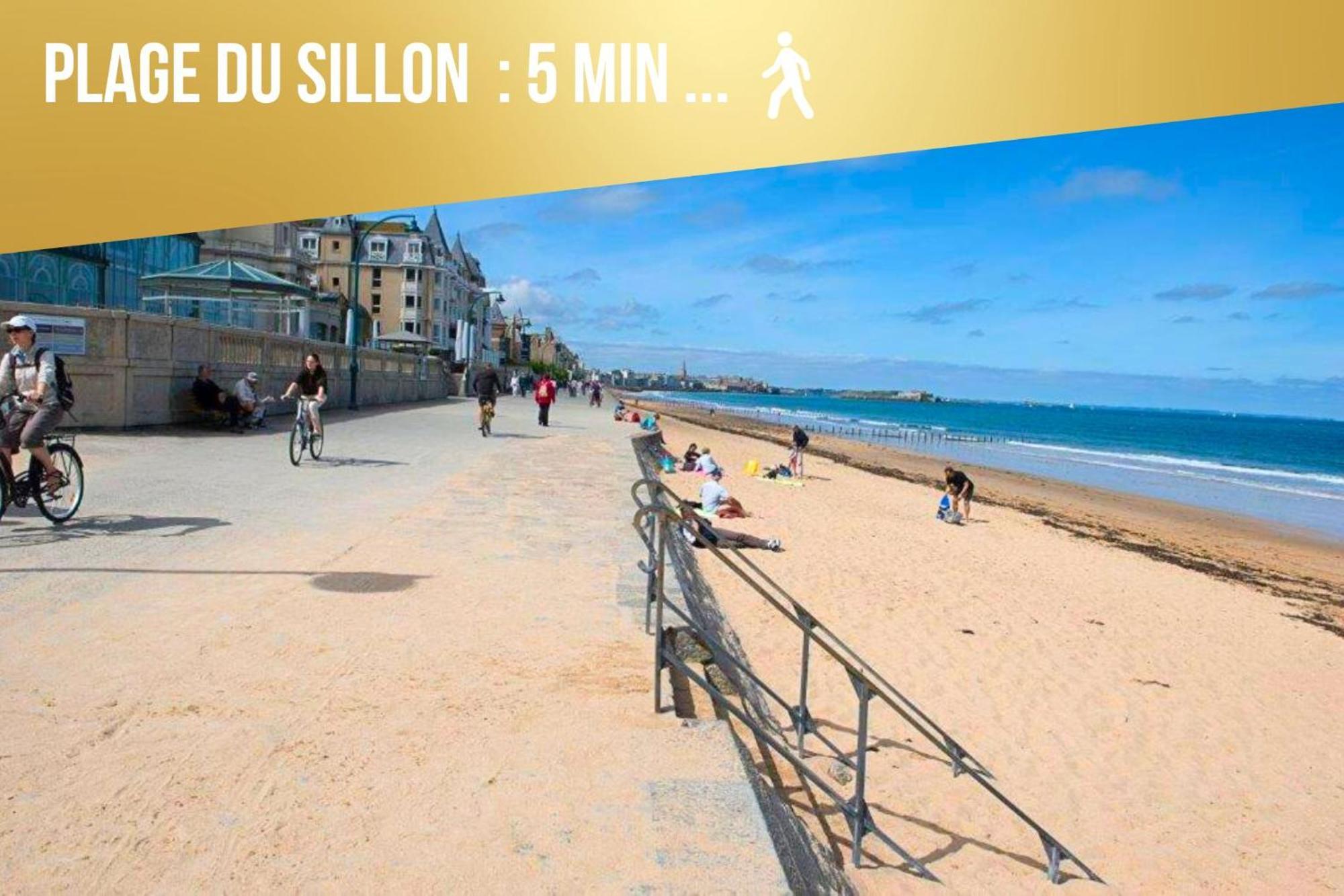 Layton - A 2 Min De La Plage, Du Sillon Et D'Intra Muros ! Saint-Malo Eksteriør billede